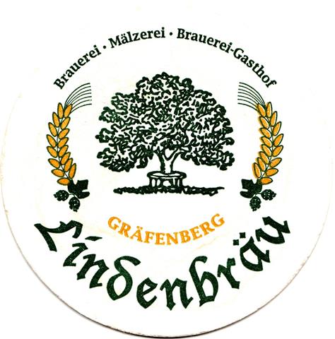 gräfenberg fo-by linden rund 3a (215-brauerei mälzerei-grünorange) 